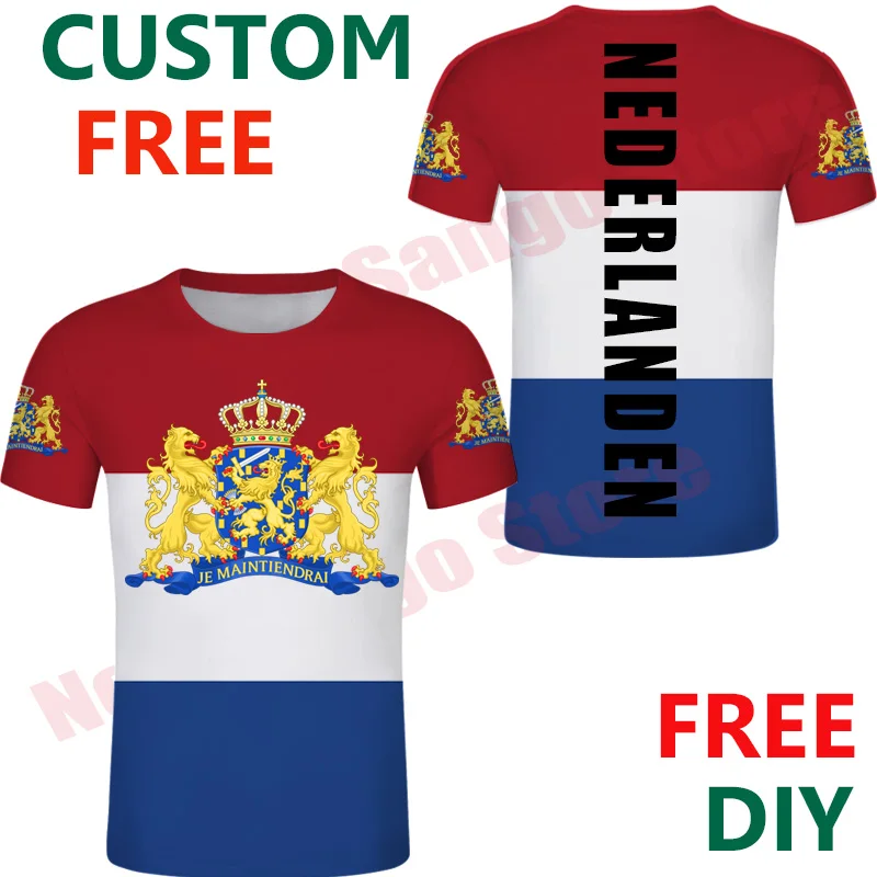 

Футболка Нидерландов, Мужская футболка на заказ, футболка с флагом Нидерландов и эмблемой, футболки на заказ с названием страны Нидерландов...