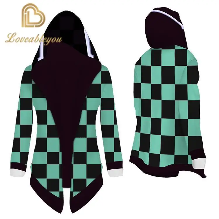 Японское аниме костюм для косплея персонажа из мультфильма рассекающий демонов