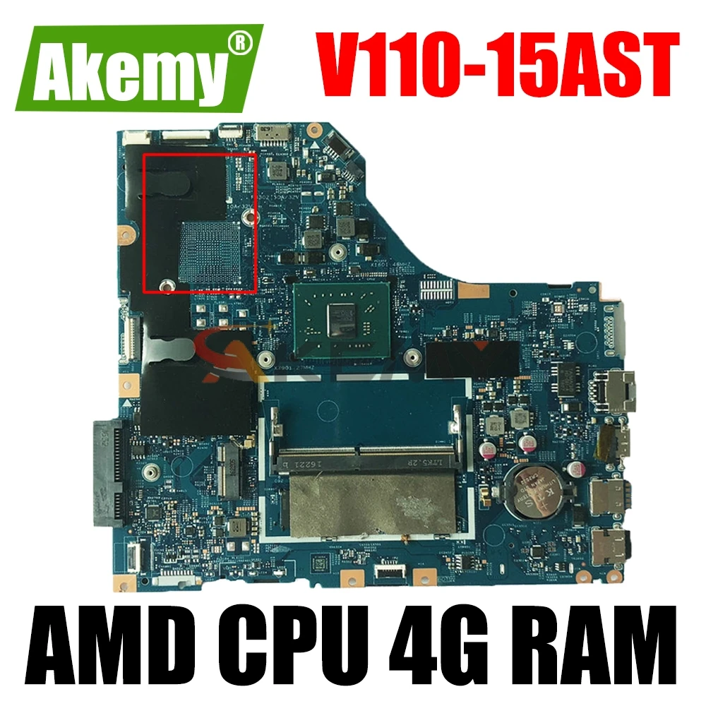 

Материнская плата для ноутбука Lenovo IdeaPad V110-15AST lv1145_asr _ MB 15283-2 448.08A01.0031 с процессором AMD RAM 4 Гб 100% полностью протестирована