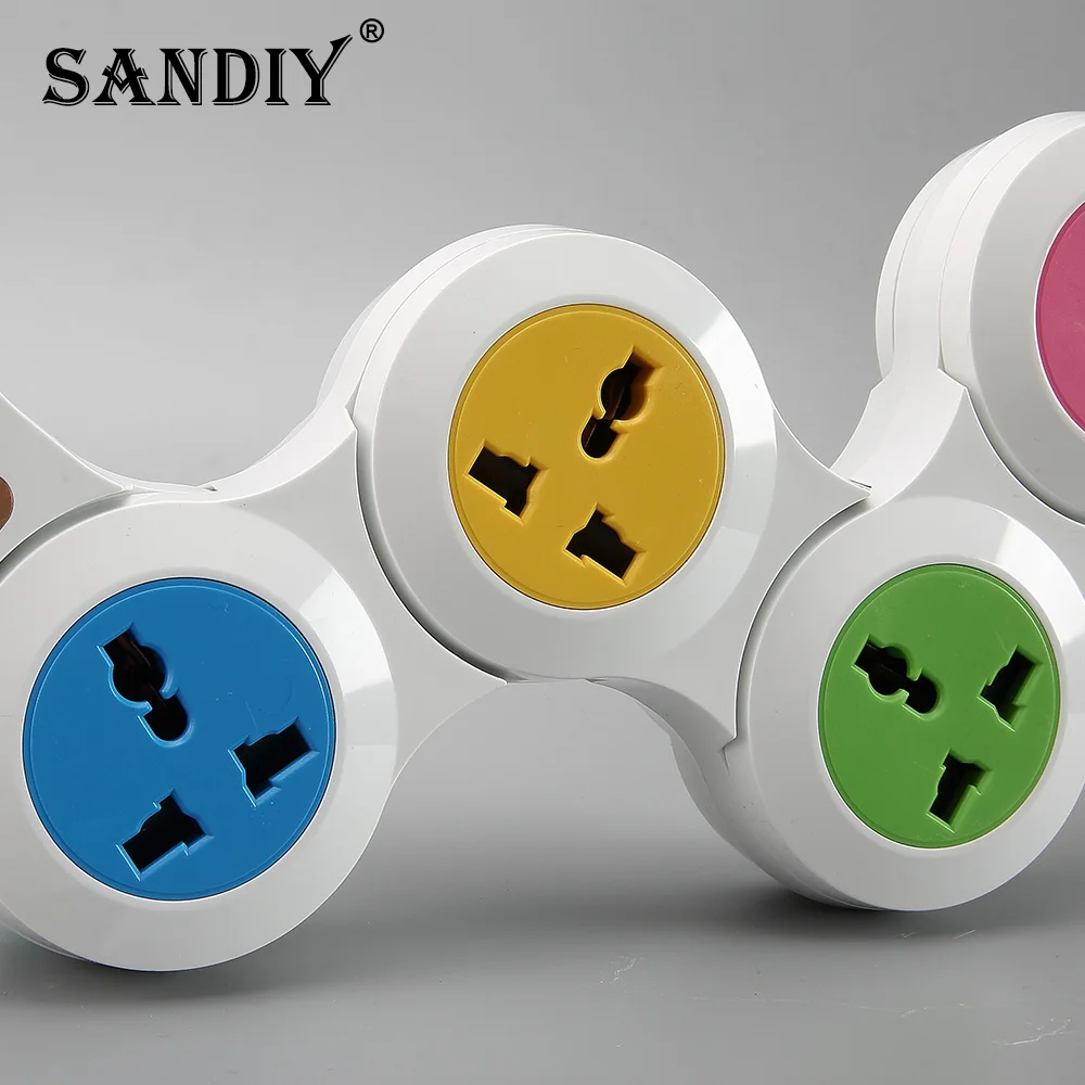 Удлинитель электрический с 4/5 розетками 1 8/2 8/4 8 м