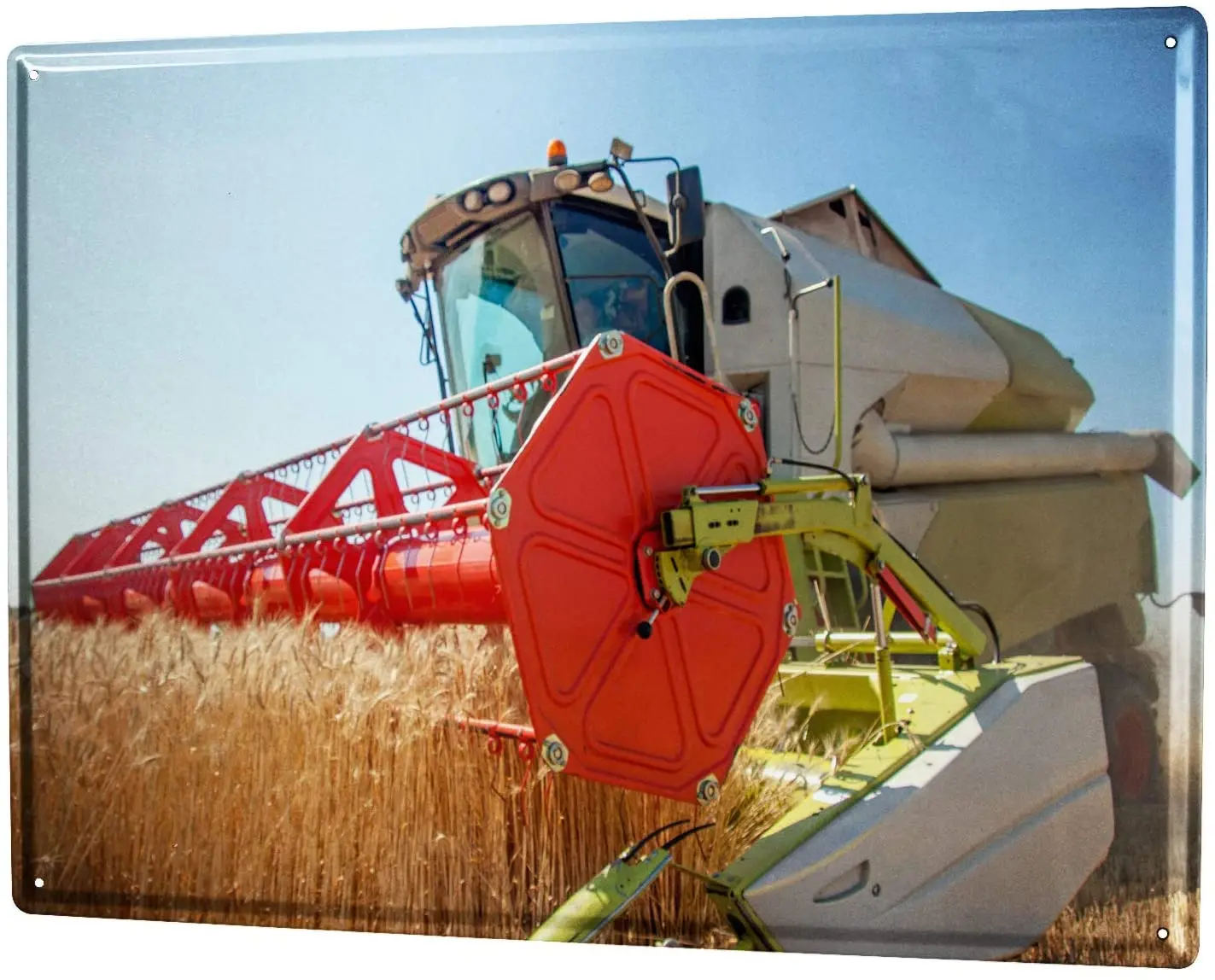 

SINCE 2004 Metal Plate Technology Combine Harvester