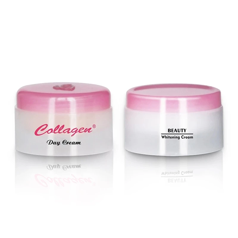 

2PCS/1Box Korean Cosmetic Vitamin E Day And Night Cream Collagen Beauty Cream Brightening And Blemish Cream Whitening Face Cream