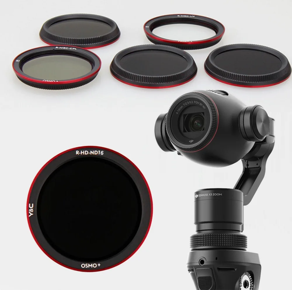 Для DJI OSMO Plus UV CPL ND 4 8 16 32 64 фильтр объектива ручные карданные Фильтры камеры для + X3
