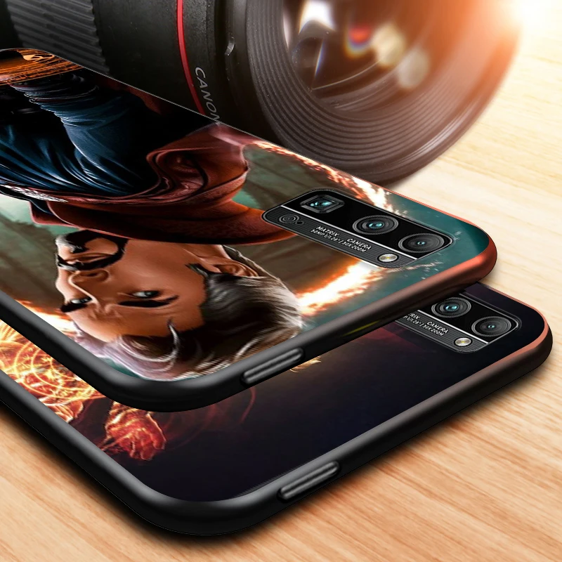 

Doctor Strange Marvel hero for Huawei Honor V30 20 Pro X10 9S 9A 9C 9X 8X 10 9 Lite 8 7 Pro Silicone Soft Black Phone Case