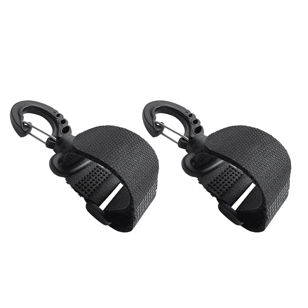 

2pcs Black Kayak Paddle Clip Canoe Boating Dinghy Keeper Holder Universal Easy to Attach