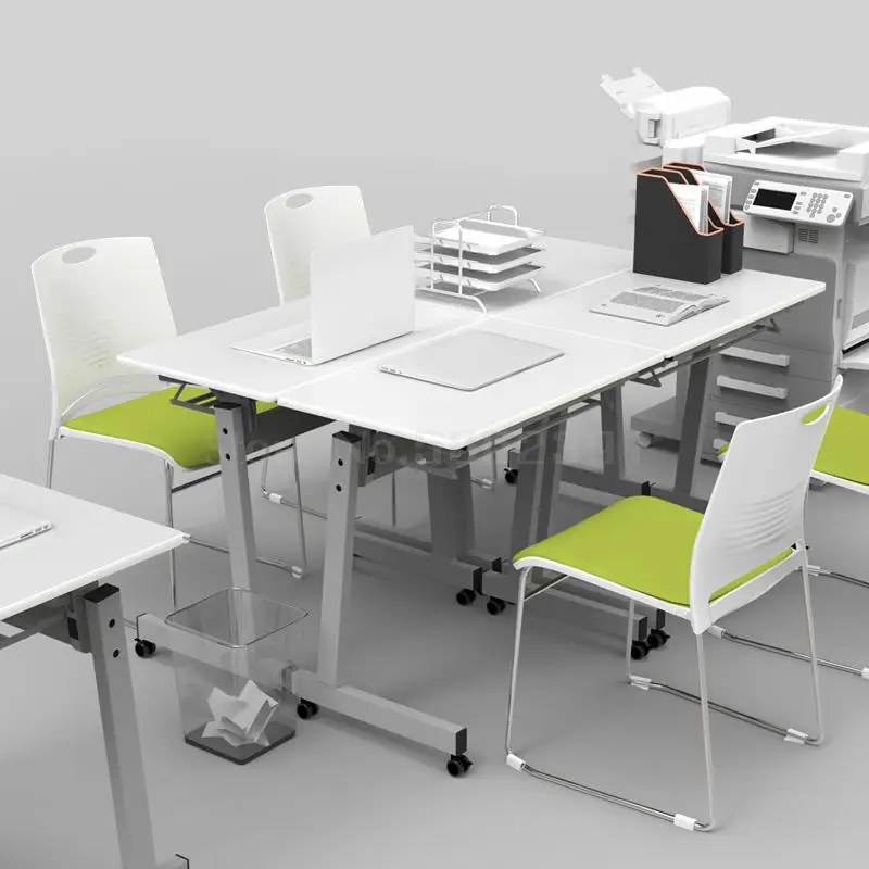 Складной стол для тренировок простой офисный небольшой Конференц-стол |