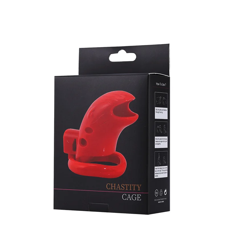 Мужской Целомудрие устройство с 3 Размеры кольцо для пениса Пластик пояса