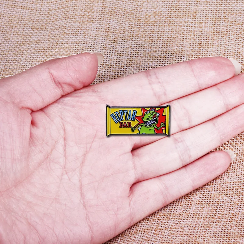 Reptar бар значок 90s детская мечта.|Броши| |