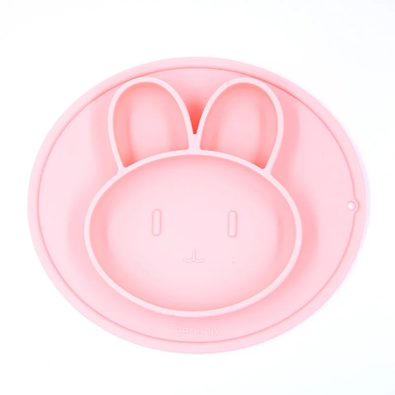 Детская тарелка силиконовая для малышей миска и чаша кормления детей посуда из