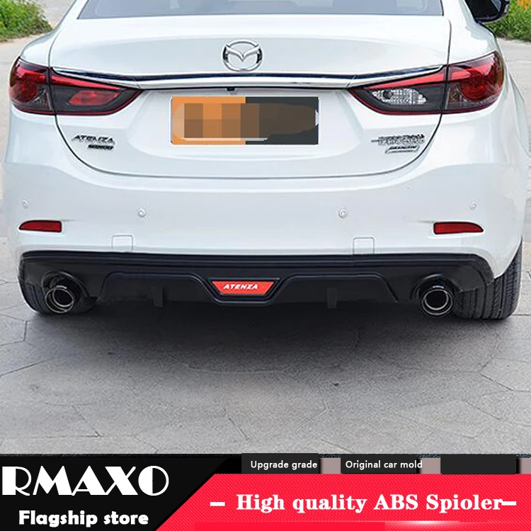 Задний спойлер для Mazda 6 ATENZA задний переднего бампера из АБС пластика 2017 2018|Обвесы|