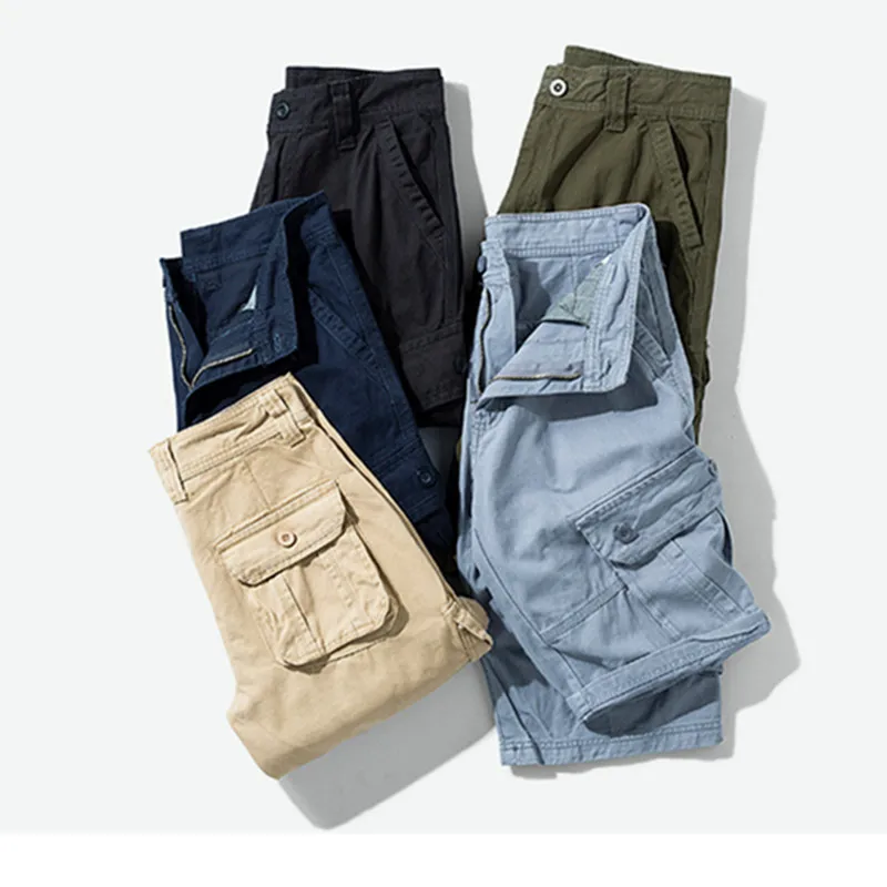 

Летние повседневные брюки для среднего возраста, шорты большого размера 29-44