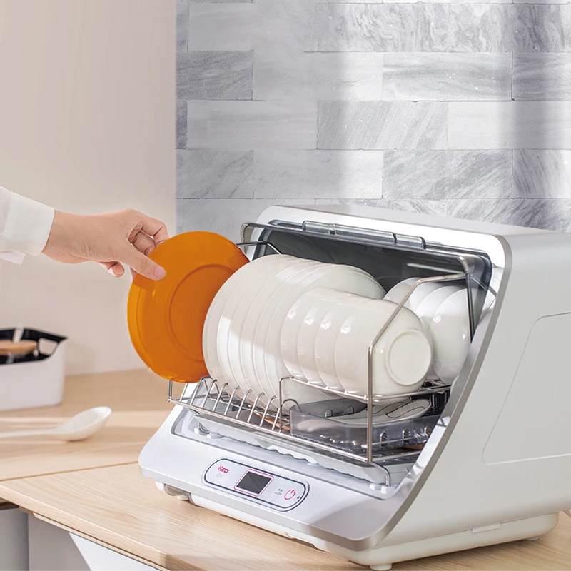Hanze 35L дезинфекционный шкаф УФ озоновый стерилизатор отрицательных ионов дезинфекция ЖК электронная сушилка для посуды посуда дезинфекция
