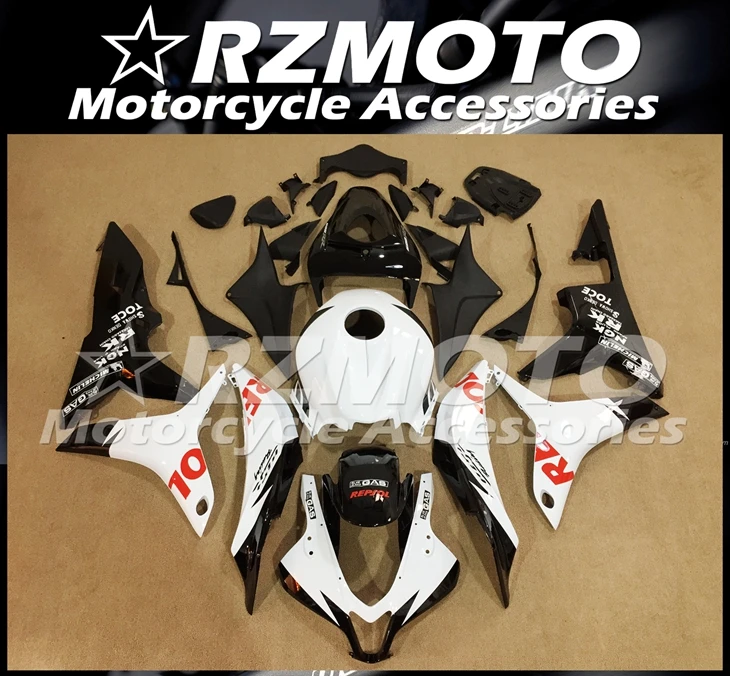 

New ABS Motorcycle Whole Fairings Kit Fit For Honda CBR600RR F5 07 08 2007 2008 bodywork set Custom Free white black Repsol