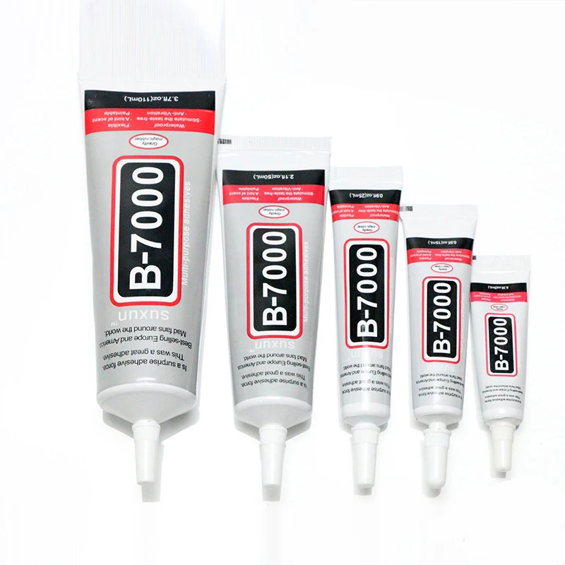 

B-7000 Super Viscous Transparent Liquid Glue Crafts DIY Glue Mobile Phone Glass Touch Screen Strong Best Epoxy Resin Glue