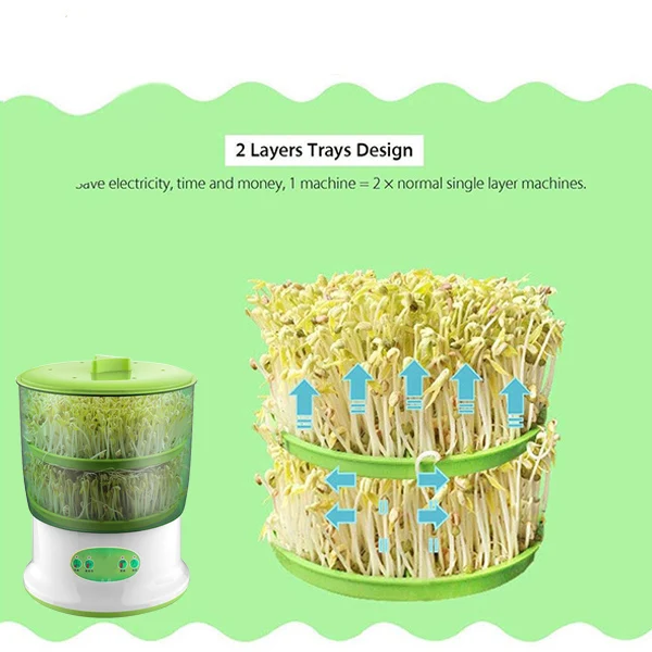 

Automatic Sprouter Machine Bean Sprouts Growing Machine Large-capacity Sprouting Seedling Machines PLDI889