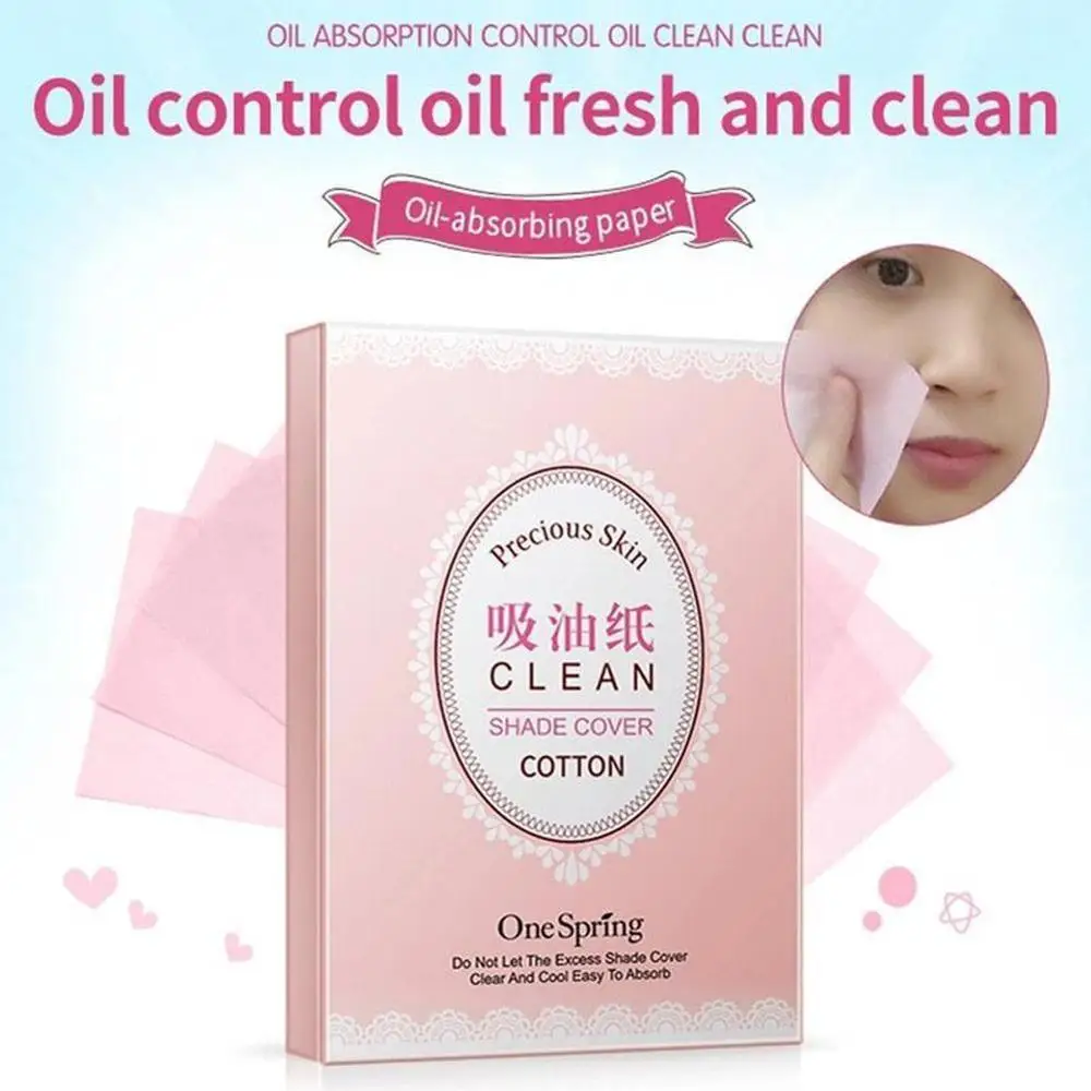 Новинка 100 шт. абсорбирующие салфетки из маття для жирной кожи лица Матирующие
