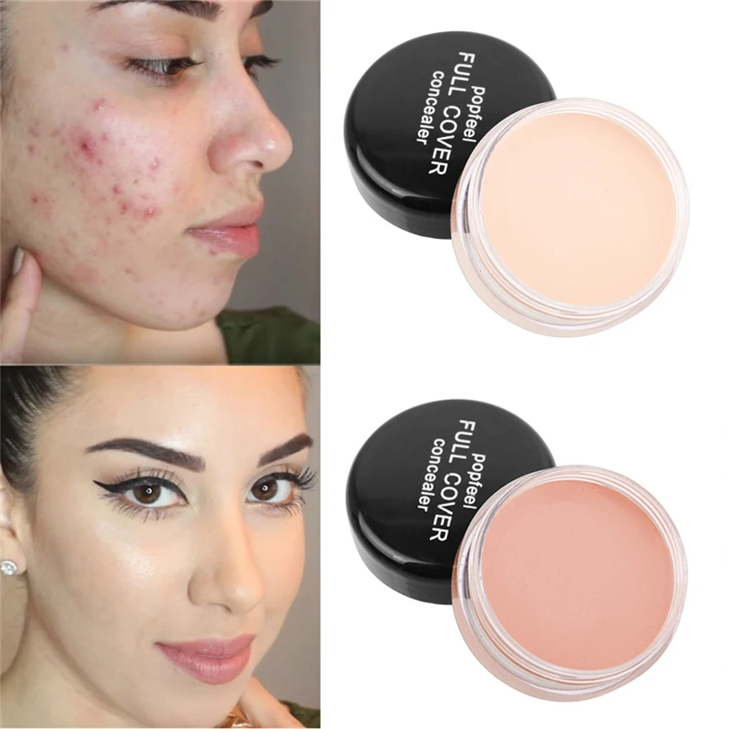 Консилер для макияжа лица крем полного покрытия шрамов Обложка от акне гладкий