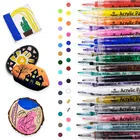 Набор маркеров для рисования акриловыми камнями, 0,7 мм, 28 цветов