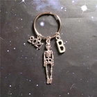 Крутой брелок со скелетом, оригинальный брелок, брелок 