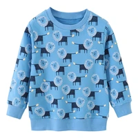 jumping meters new arrival kids sweatshirts for boys girls autumn spring clothes hot selling childrens hooded shirt fashion top