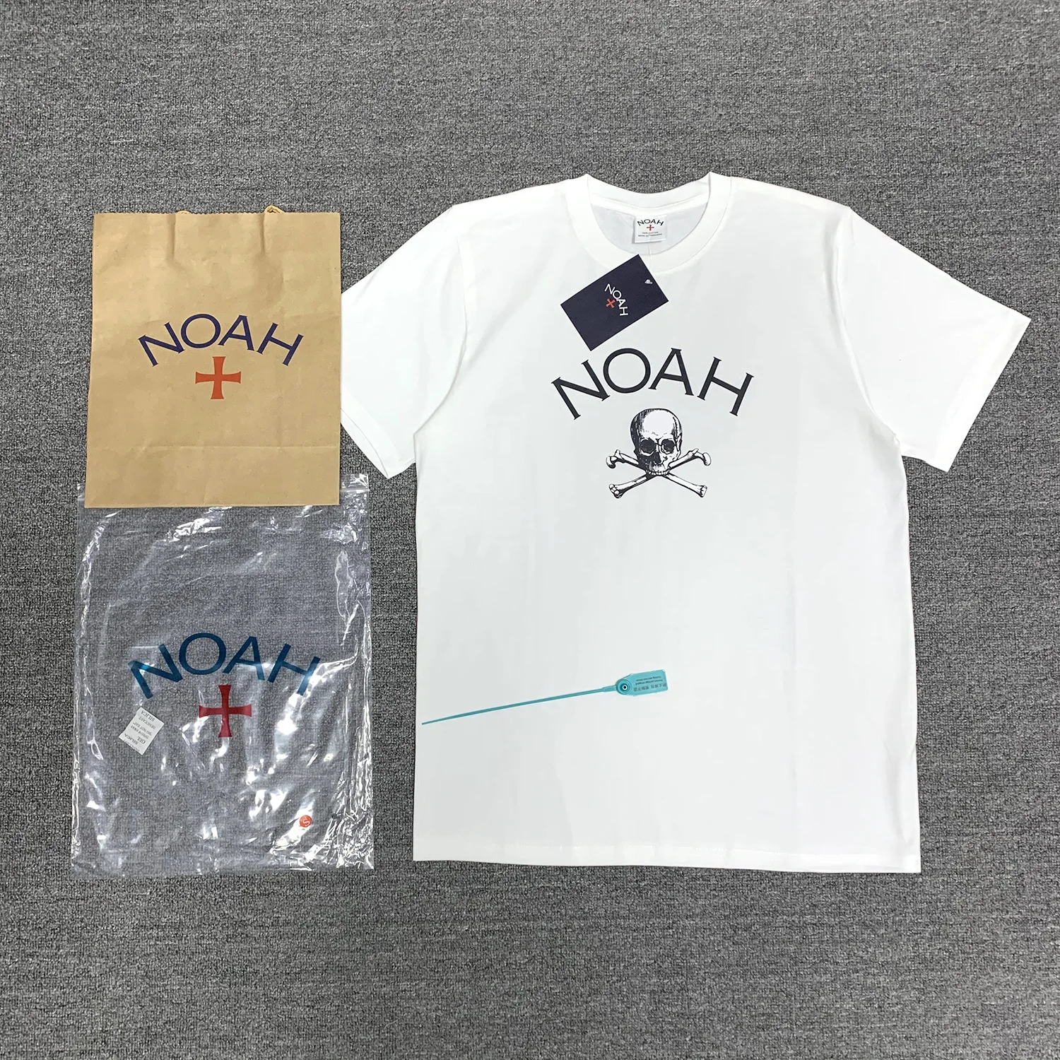 

quality classic High men's high street T-shirt Noah Jolly Roger skull 100% cotton summer hip hop oversize Unisex Tee