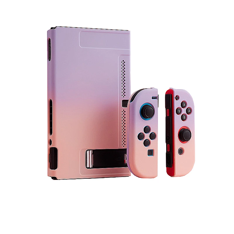 Съемный популярный защитный чехол для Nintendo Switch с градиентом NS однотонный