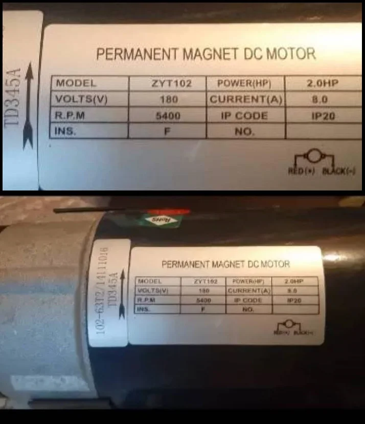 Быстрая 2HP 2.5HP двигатель постоянного тока ZYT102 ZYT102-75 102-75 ZYT102-63T2 беговая дорожка двигатель T501 SHUA SH-5518 SH-5517 SH-5918 SH-5110 SH
