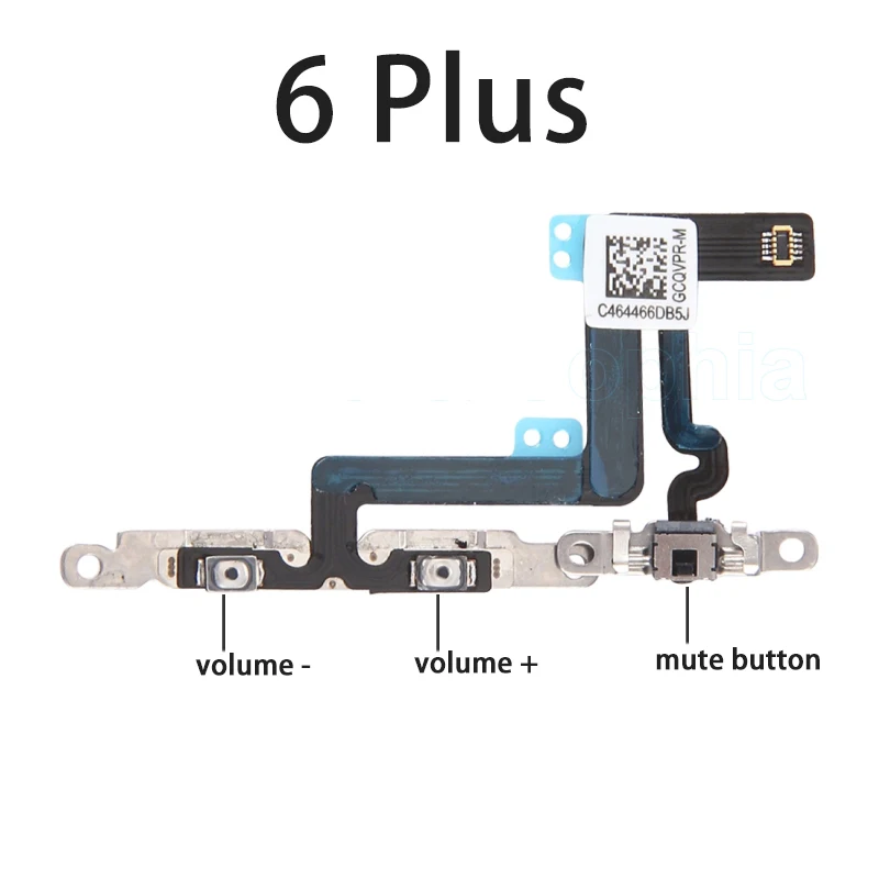 1 шт. новый мощность гибкий кабель для iPhone 5 5s 6 6s plus SE вкл/выкл и кнопкой