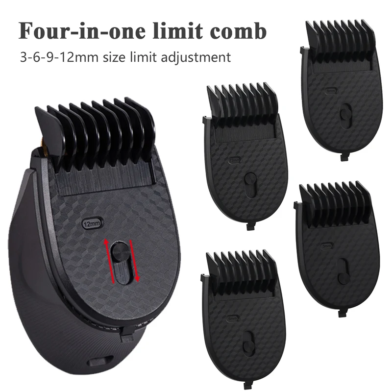 

CkeyiN 4-in-1 Hair Clippers for Men Cordless Waterproof Electric Hair Trimmer Self-Haircut Razor Machine Grooming Haircut Kit
