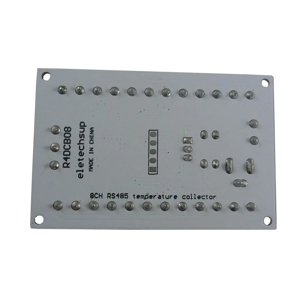 8ch Ds18b20 Rs485 Modbus Rtu Датчик контроля температуры дистанционный цифровой модуль |