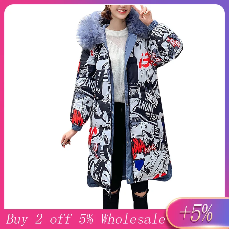 Зимние куртки женские зимние пальто Двусторонняя одежда с капюшоном толстый