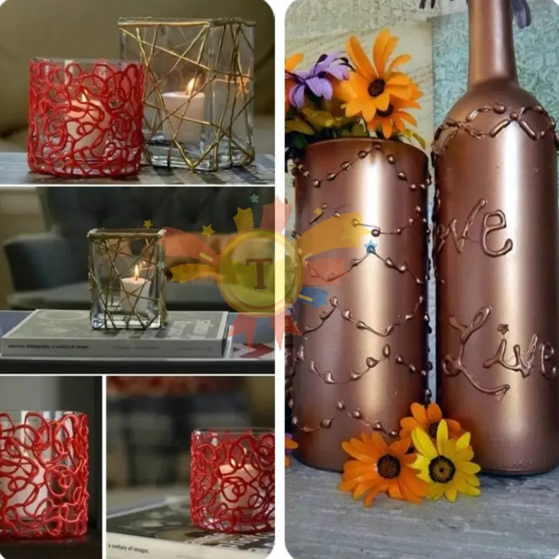 Блестящие термоклеевые палочки для клеевого пистолета 25 шт.|Поделки своими