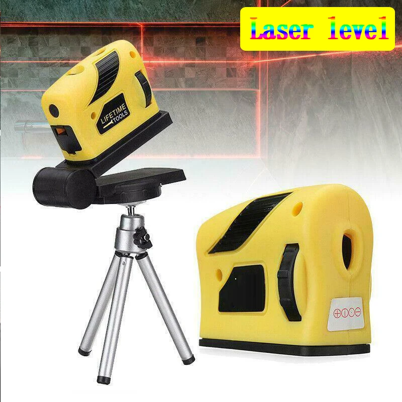 

360 degree laser level meter Self-leveling horizontal four-in-one horizontal and vertical measurement tools
