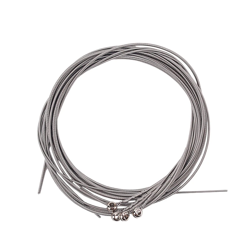 

4 Pieces Bass Strings Bass Guitar Accessories Guitar Strings Silver Plated Guitar Music Accessories