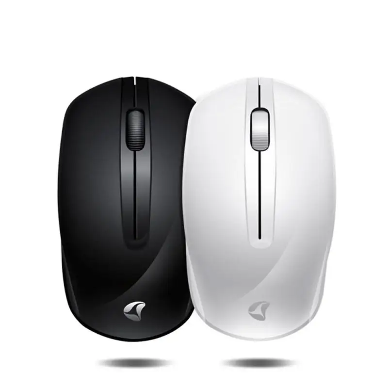 

G50 Computer 2.4G Wireless 1200dp Mouse Notebook Desktop Office Mouse Black White Computer Peripherals Small Light Versatile