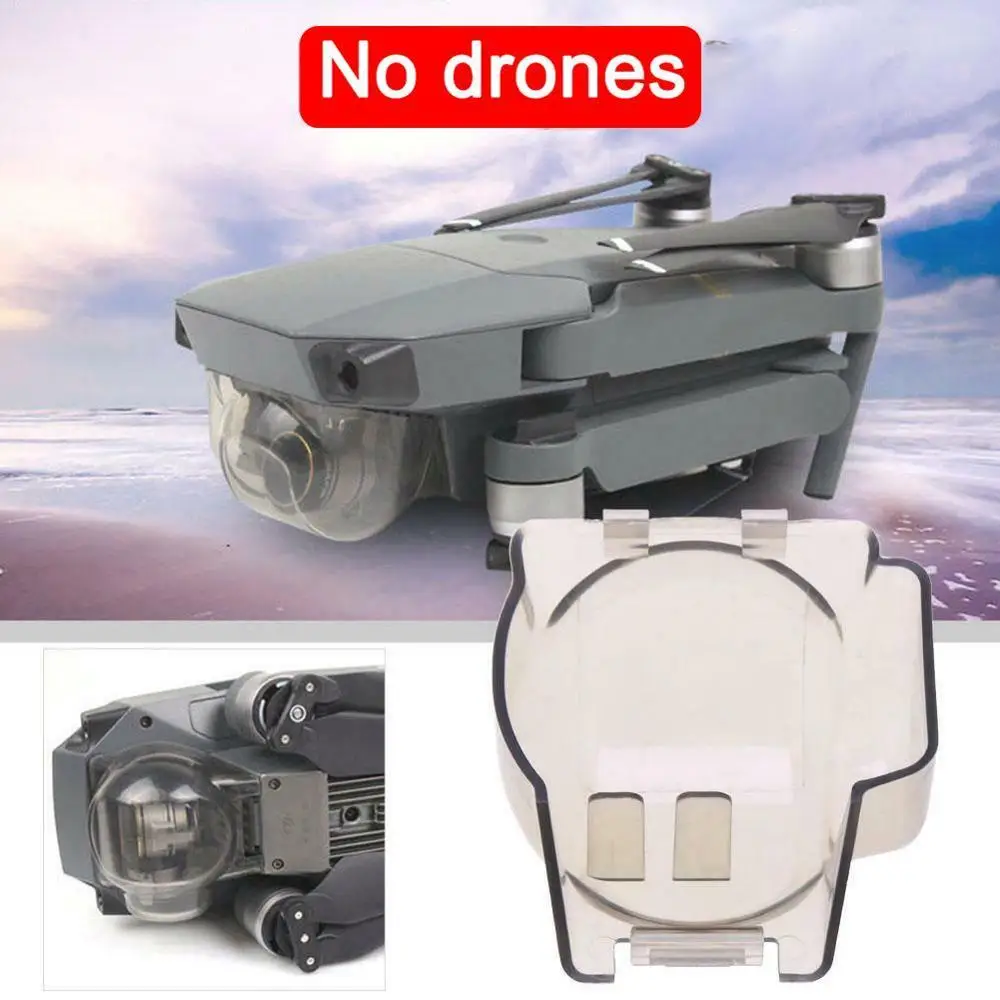 Бленда объектива HD Gimbal Защита камеры прозрачная крышка Крышка для DJI MAVIC PRO Jul7