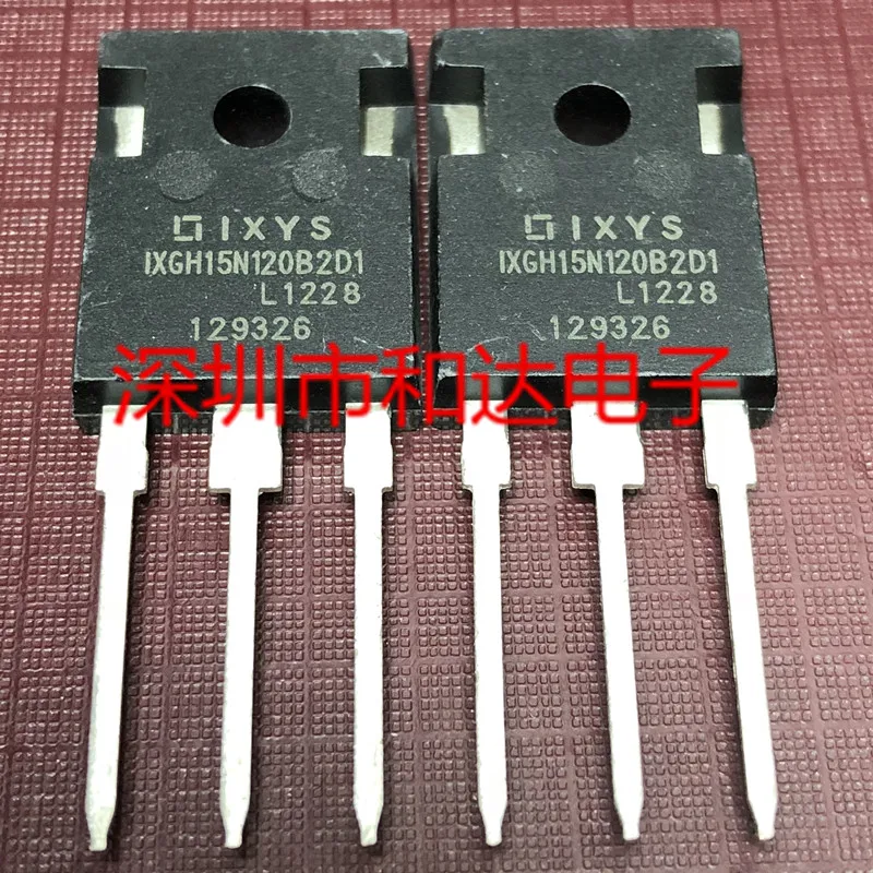 

5pcs IXGH15N120B2D1 TO-247 1200V 30A