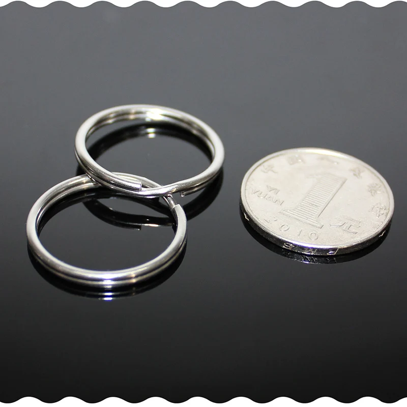 Двухсторонний защелкивающийся крючок из нержавеющей стали 316 D образный брелок