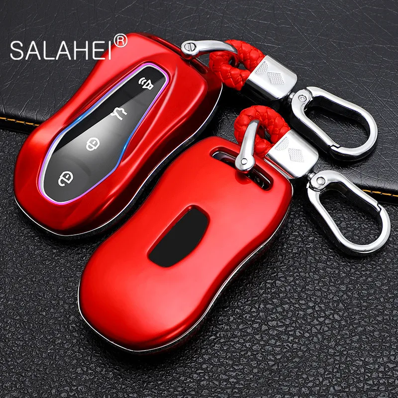 

Hot Selling ABS Car Remote Key Cover Case For Geely Emgrand GS X6 SUV EC7 Car Smart Key Accessories Keychain Shell Protection