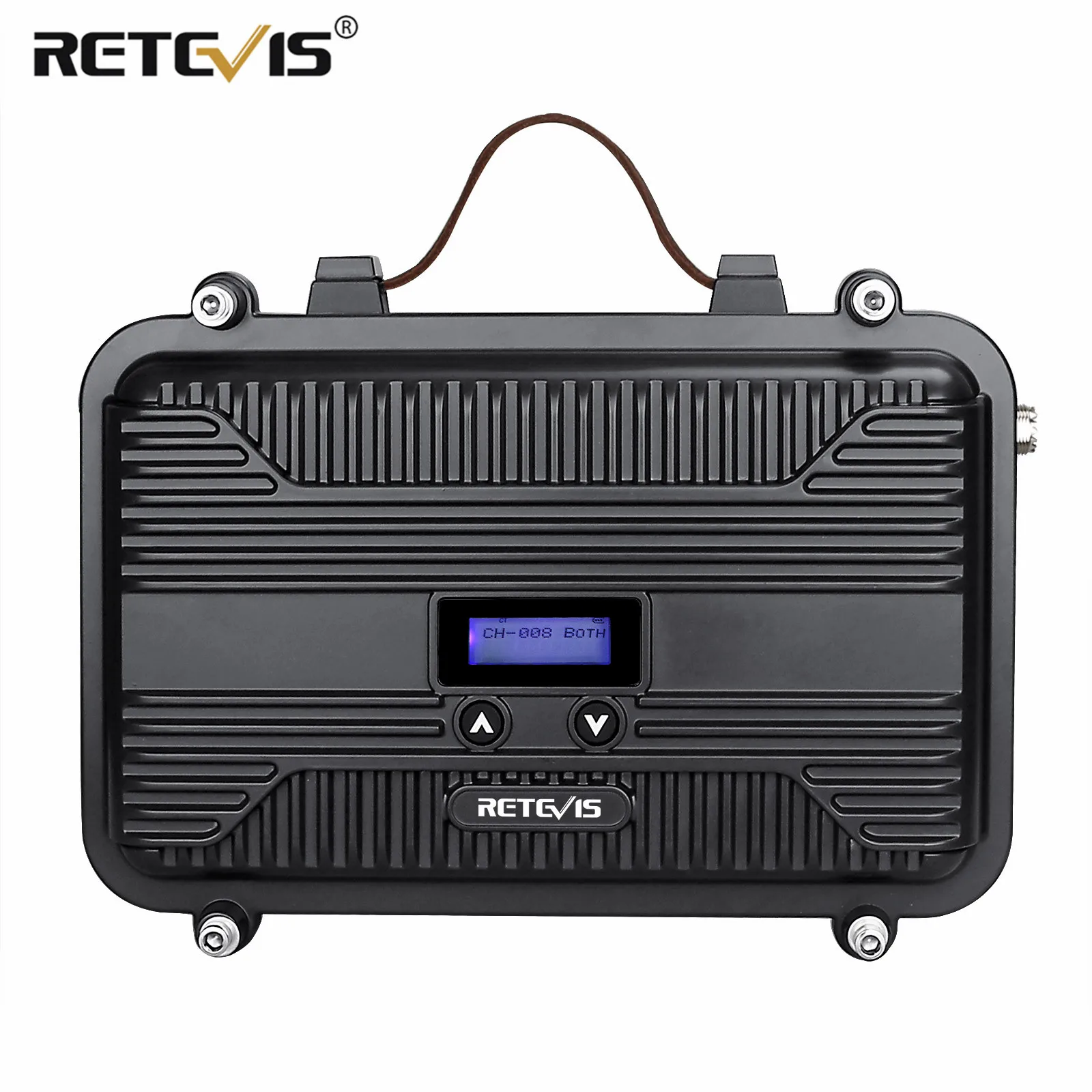 

Customizable DMR Digital Repeater Retevis RT97P 10W Full Duplex Portable Two Way Radio Repeater LCD UHF or VHF For Walkie Talkie