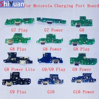 usb charging port connector board flex cable for motorola g7 power g7 play g8 g8power g9 plus g30 g6 g10 power replacement parts