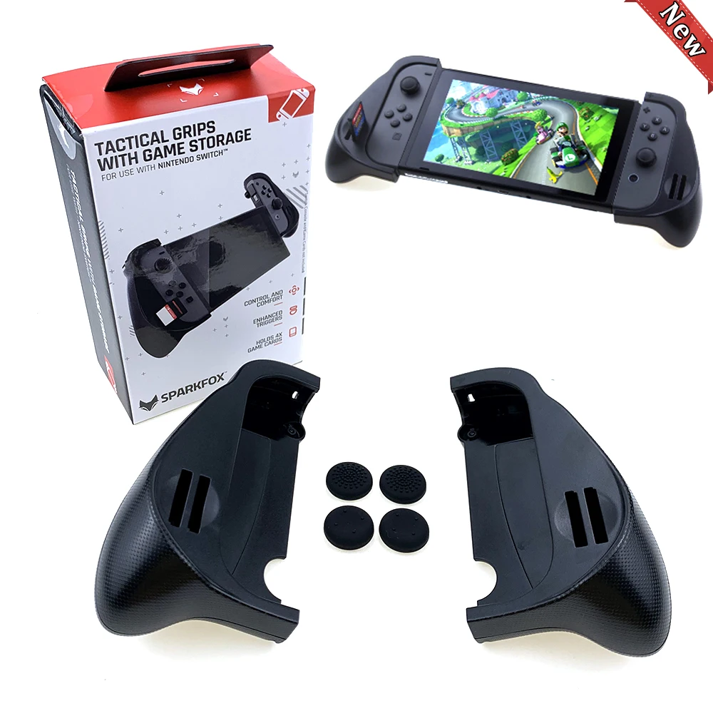 Новый защитный чехол для джойконов Nintendo Switch с улучшенной тактической рукояткой и усиленным NS NX.