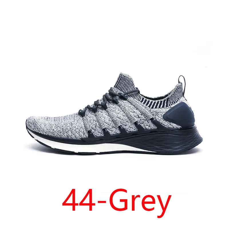 Grey-44 Xiaomi Mijia кроссовки 3 мужские спортивные кроссовки Uni-moulding 3D Fishbone Lock системы Вязание верхние кроссовки машинная стирка - Цвет: Grey-44
