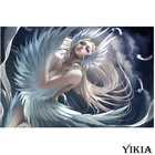 Пользовательский принт, обнаженный Ангел, убийца, 3D Сексуальная аниме-девушка, художественные плакаты, HD настенная Картина на холсте для гостиной, домашний декор, картина