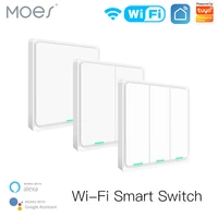 moes tuya wifi smart wall light switch neutral wire required multi control association in smart life app works with alexa google