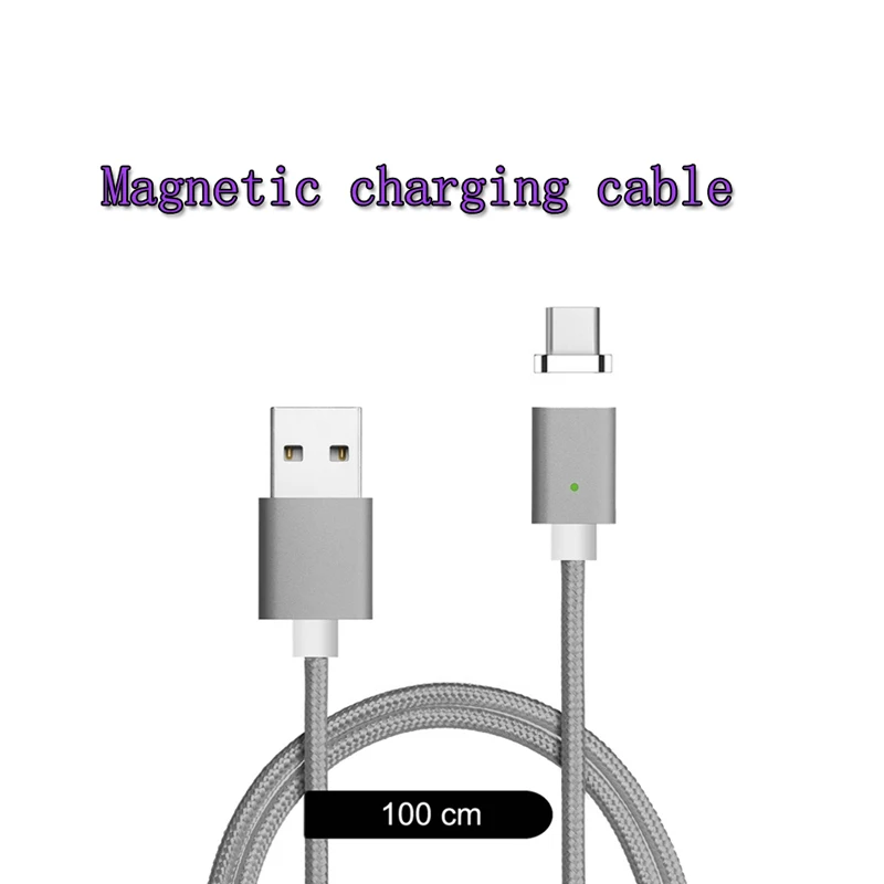 Магнитный кабель 2.4a usb type C для samsung A8s S10e vivo X23 iQOO huawei P30 Pro Mate20 провод быстрой