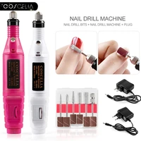 coscelia 1set professional electric nail drill machine kit manicure machine nail art pen pedicure nail file nail art tools kit