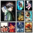 Набор для рисования по номерам на холсте атака на Титанов