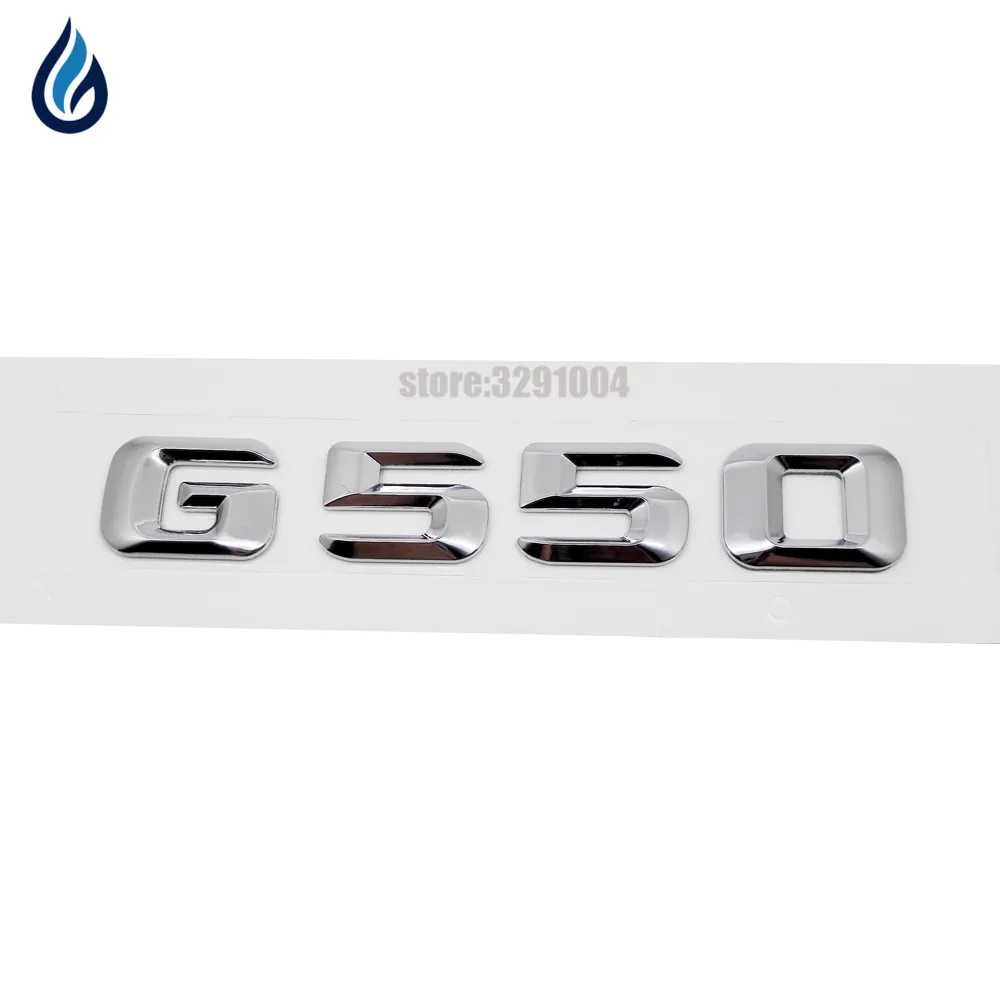 

Для Mercedes Benz G Class G550 W204 W203 W211 W210 W212 W205 W124 W163 Автомобильная Эмблема багажника хромированная наклейка с буквами