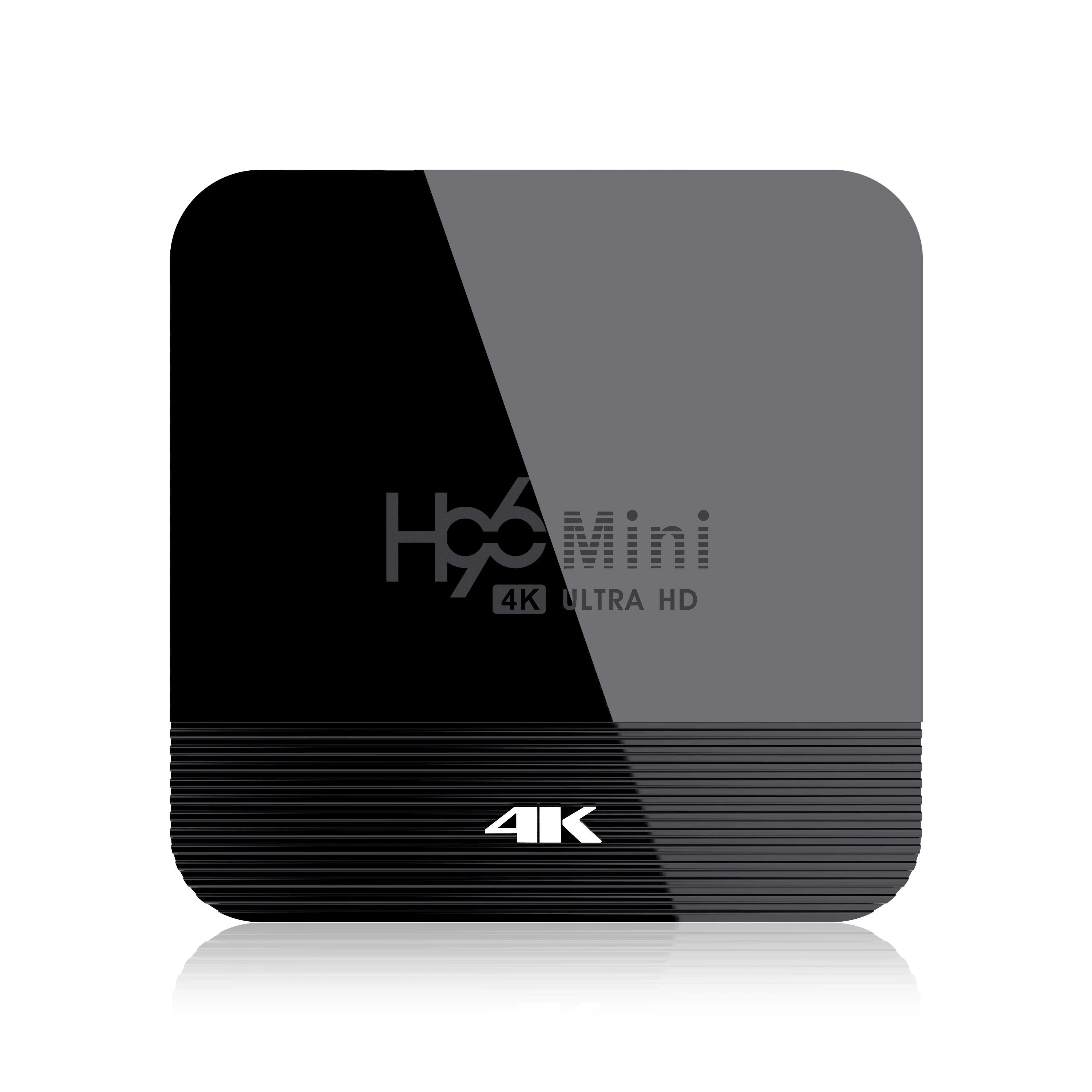 Дешевый четырехъядерный 4K Smart TV Box Android9.0 Rockchip RK3228A Поддержка 2 4G/5G Wi-Fi Bluetooth